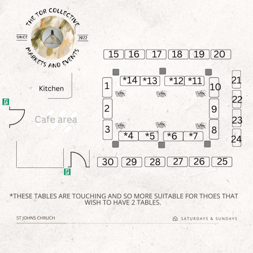 Saturday 25th Oct | Glastonbury’s Town-Wide Monthly Market Inside & Outside